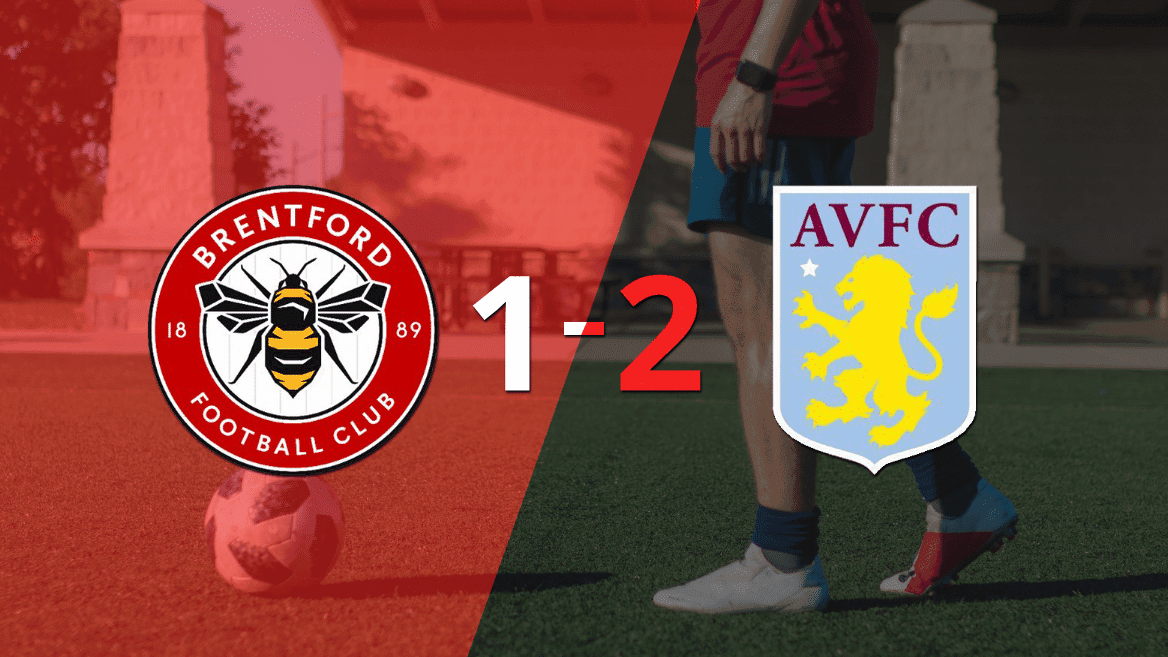 Por una mínima ventaja Aston Villa se lleva los tres puntos ante Brentford