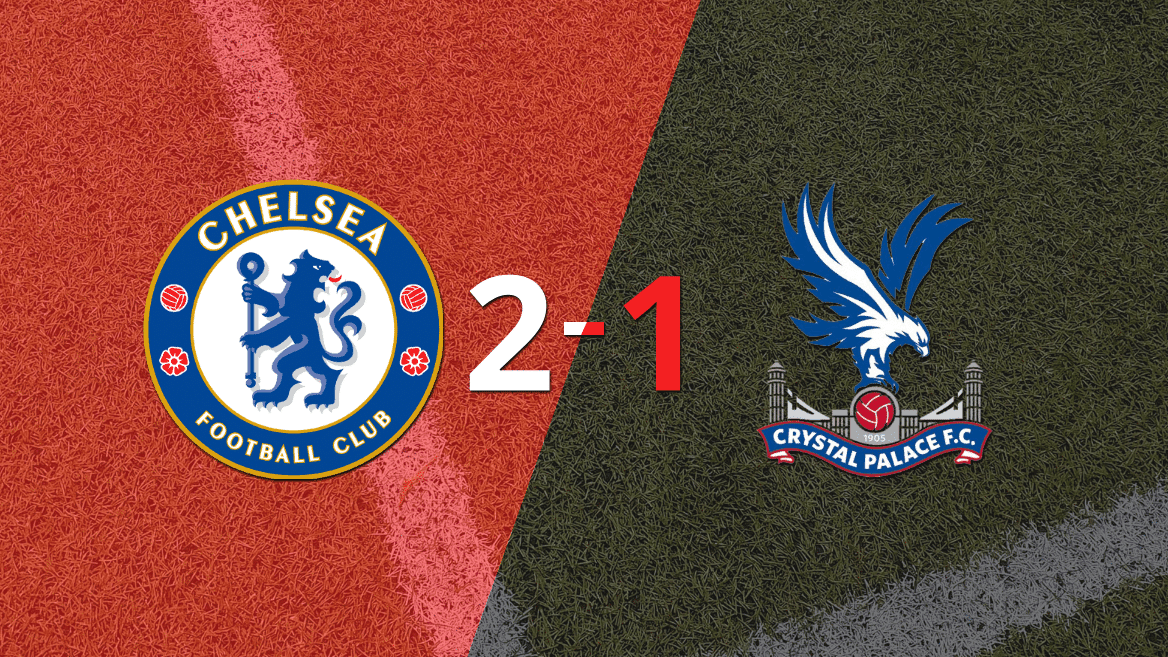 Chelsea logra 3 puntos al vencer de local a Crystal Palace 2-1