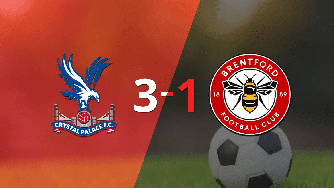 Con doblete de Michael Olise, Crystal Palace derrotó a Brentford