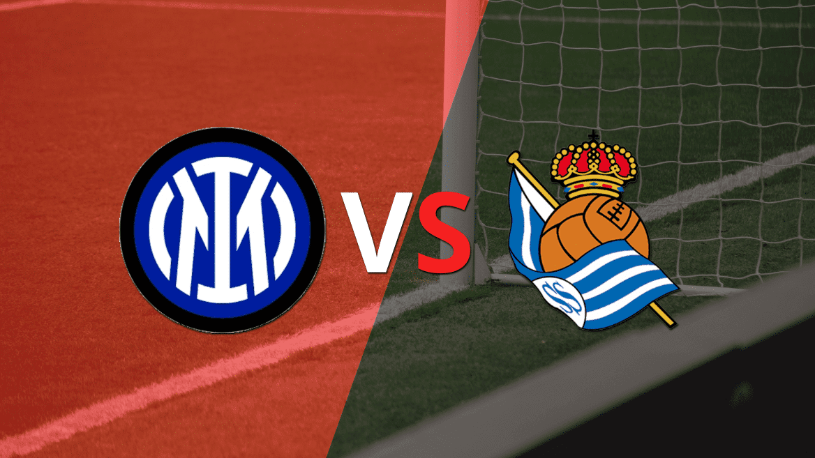 Arranca el segundo tiempo sin goles entre Inter y Real Sociedad