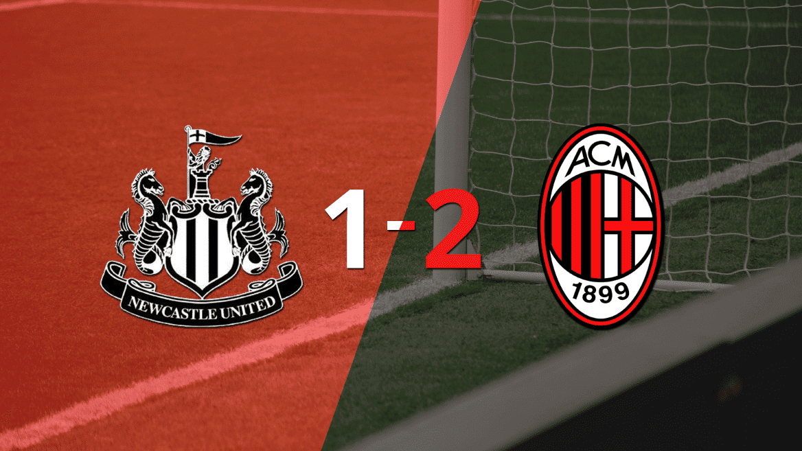 Milan sacó el triunfo en casa de Newcastle United