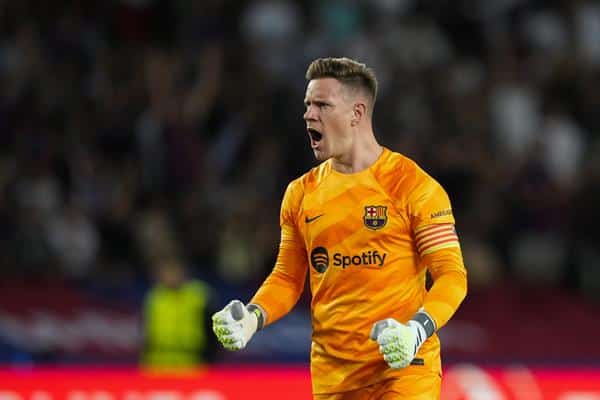 El guardameta alemán del FC Barcelona, Marc-André ter Stegen, en una imagen de archivo de esta temporada. EFE / Alejandro García.