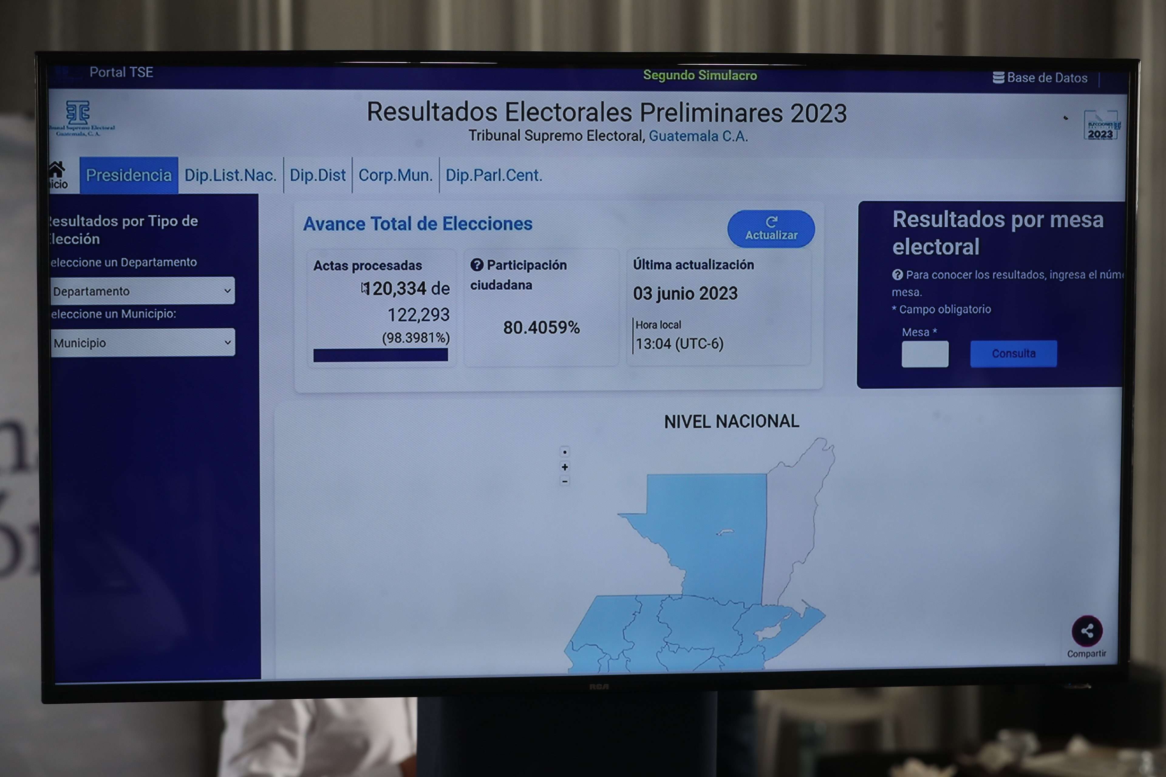 La Diputada Lucrecia de Palomo, de la bancada VALOR, conversó con La Red Noticias sobre las Elecciones 2023 y la compra del sistema TREP.