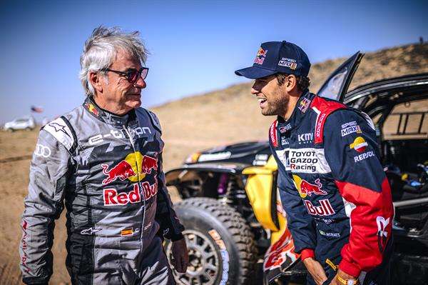 Al Rajhi arrebata el liderato a Sainz por 29 segundos y Moraes se lleva la tercera etapa