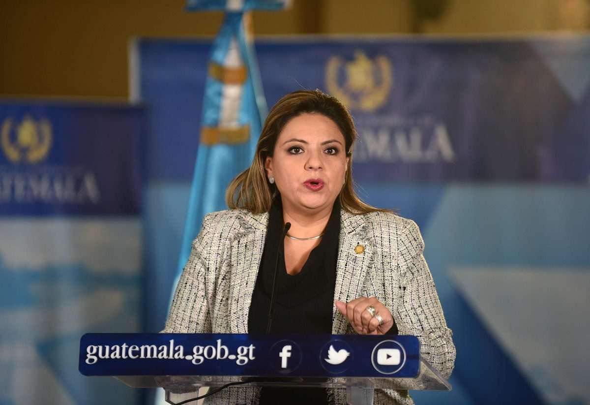 Sandra Jovel también buscará la presidencia del Congreso de la República
