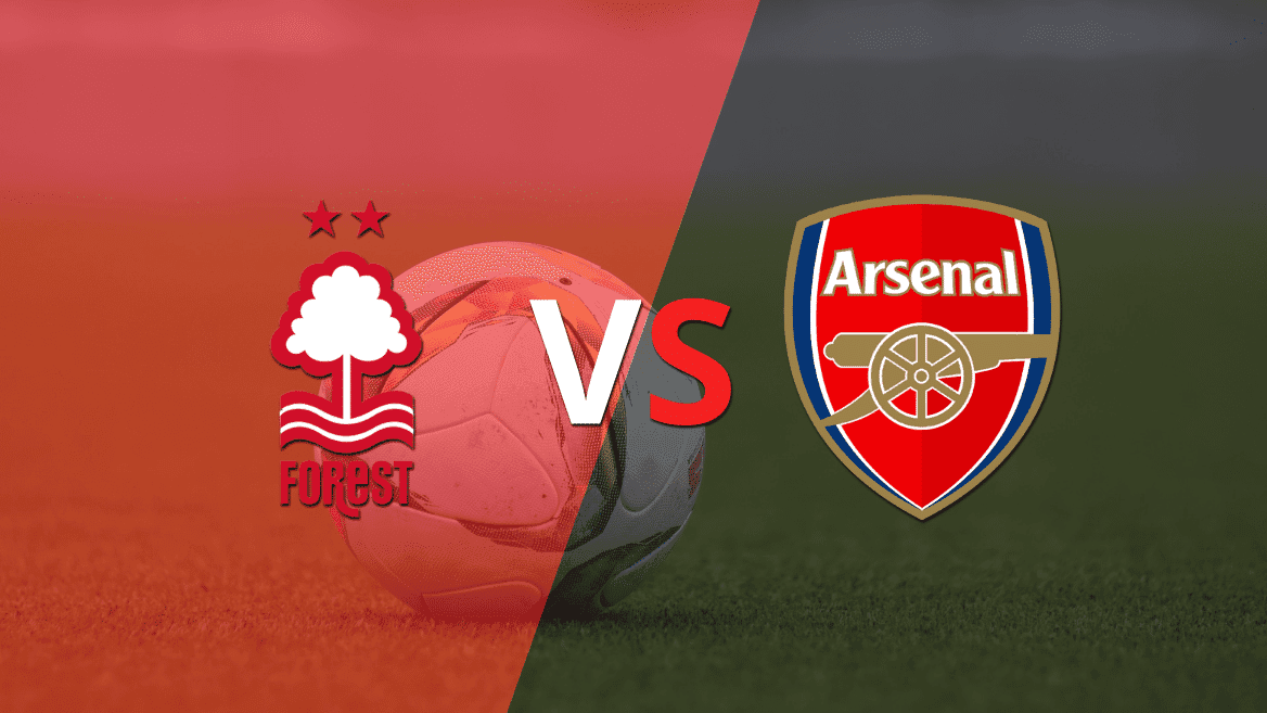 Victoria parcial de Arsenal sobre Nottingham Forest en el estadio City Ground