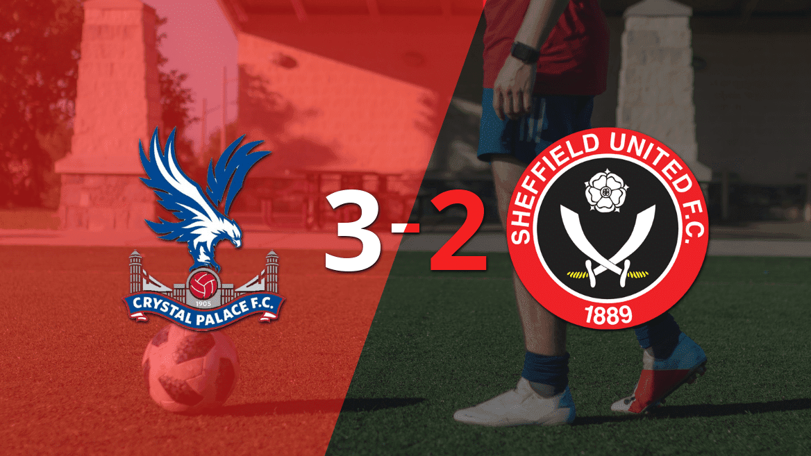 Con dos goles de Eberechi Eze, Crystal Palace venció a Sheffield United