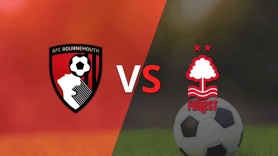 Al comienzo del segundo tiempo, Bournemouth y Nottingham Forest empatan 1-1