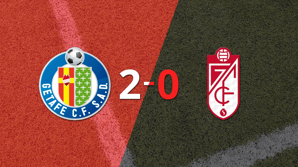 Granada cayó 2-0 en su visita a Getafe
