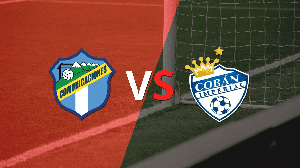 Comunicaciones y Cobán Imperial empatan en el estadio Doroteo Guamuch Flores