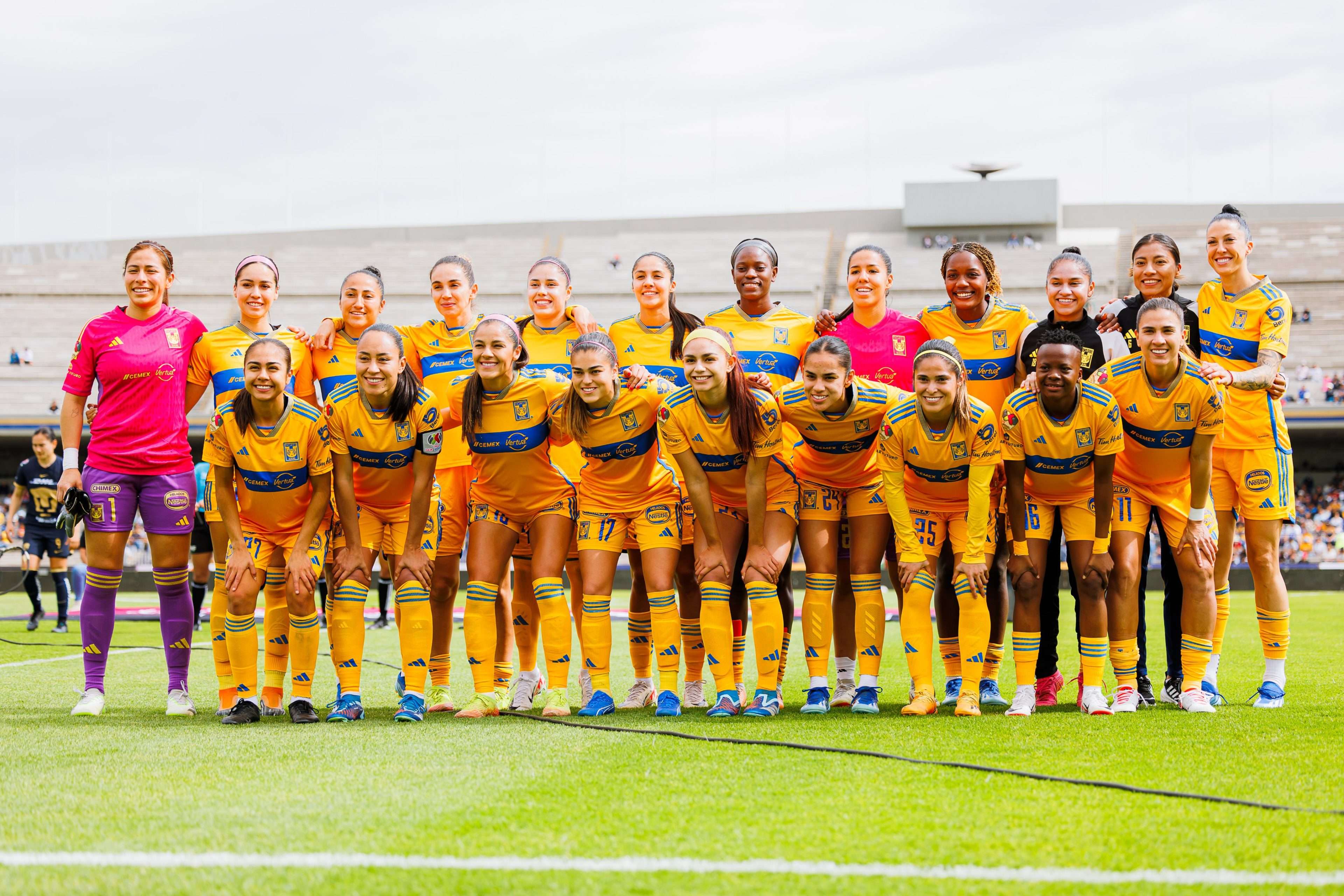 Las campeonas Tigres, impulsadas por Jenni Hermoso, se apoderan del Clausura 2024