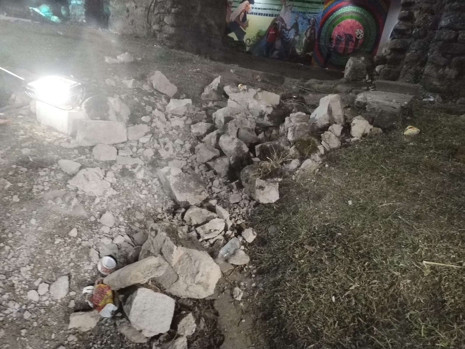 Iglesia de San Pablo Jocopilas sufre daños por temblor del 26 de enero