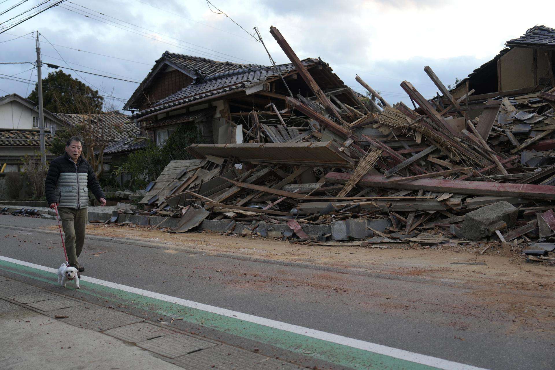 El terremoto en la costa occidental de Japón deja al menos 48 muertos