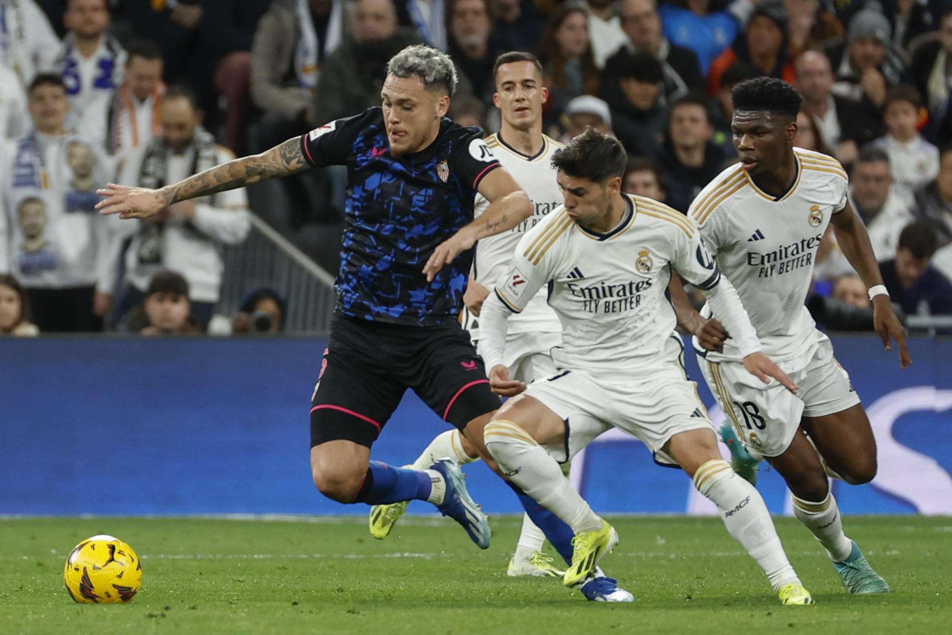 Lucas Ocampos alcanza una cifra importante como jugador profesional