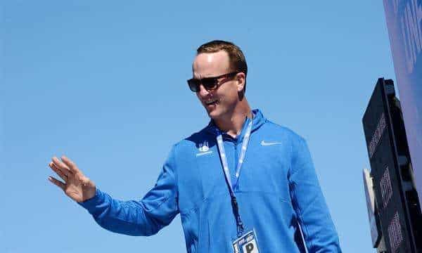 El ex-jugador y leyenda del fútbol americano Peyton Manning, en una fotografía de archivo pro Bowl. EFE/Gerardo Mora