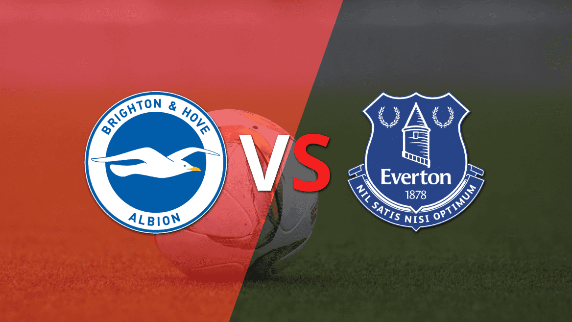 Brighton and Hove logró igualar el marcador ante Everton