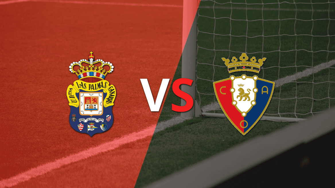 UD Las Palmas pudo empatar el partido frente a Osasuna