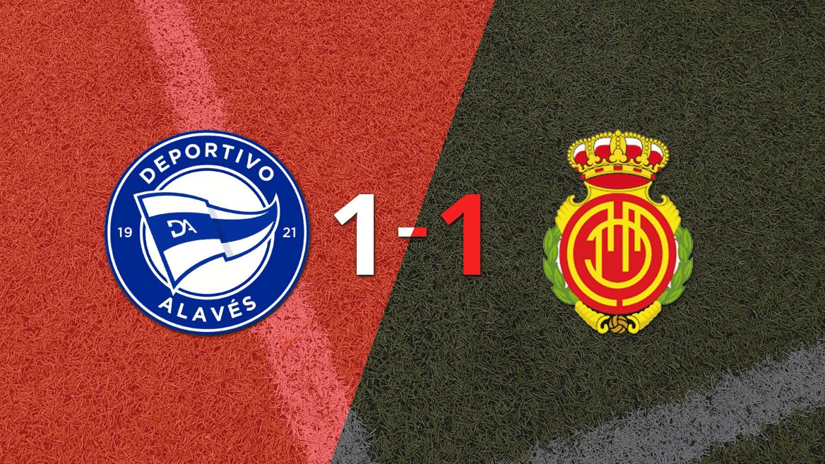 Alavés y Mallorca empataron 1 a 1