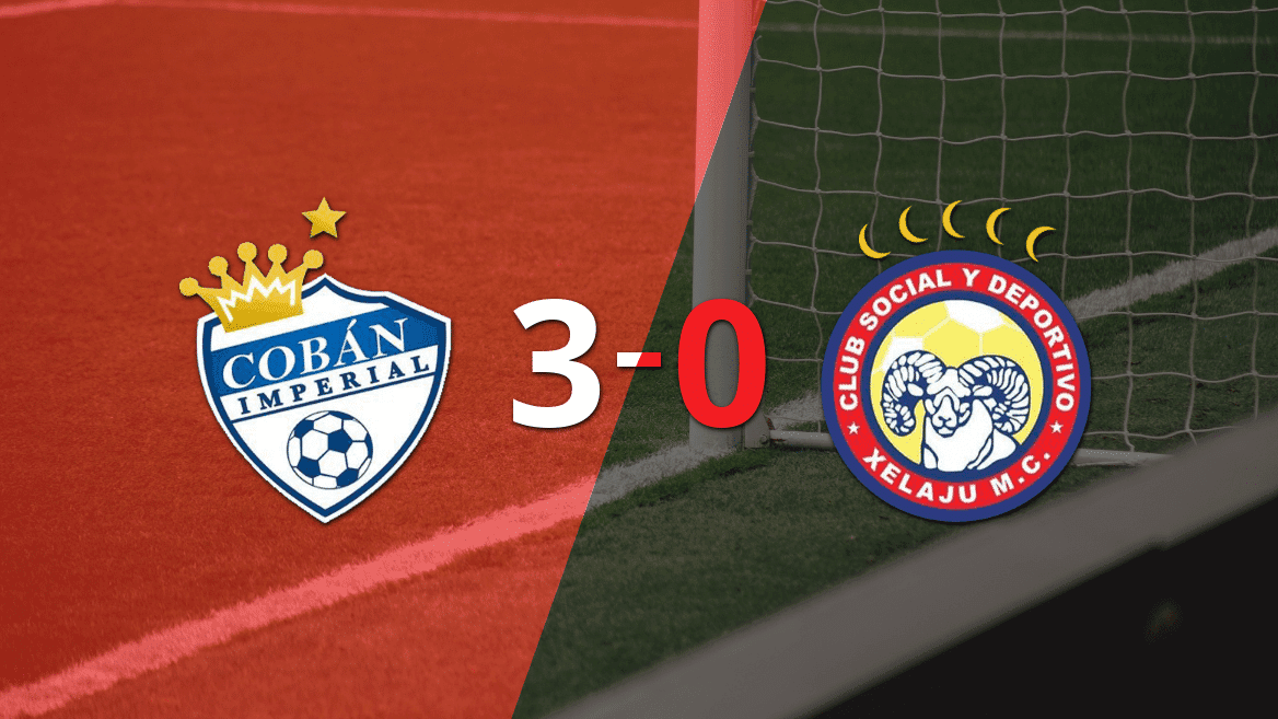 Cobán Imperial sentenció con goleada 3-0 a Xelajú