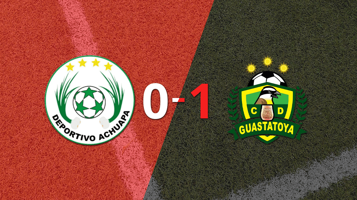 Con gol de Héctor Prillwitz, Guastatoya se impuso 1 a 0 ante Achuapa