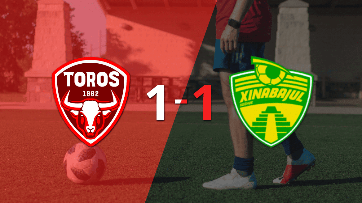 Xinabajul empató 1-1 en su visita a Malacateco