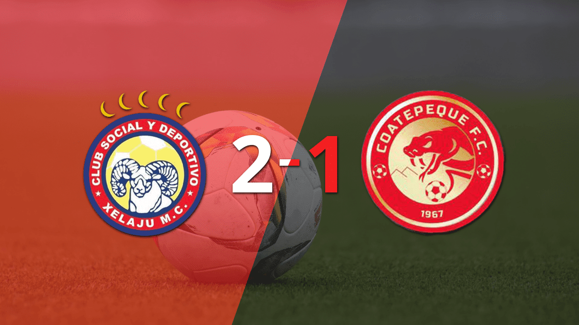 Xelajú consiguió una victoria en casa por 2 a 1 ante Dep. Coatepeque