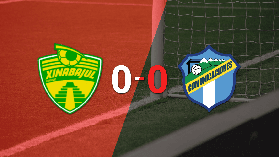 Xinabajul no pudo con Comunicaciones y empataron sin goles
