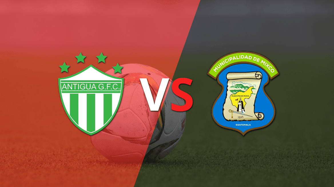 Victoria parcial 2 a 0 de Antigua GFC sobre Mixco