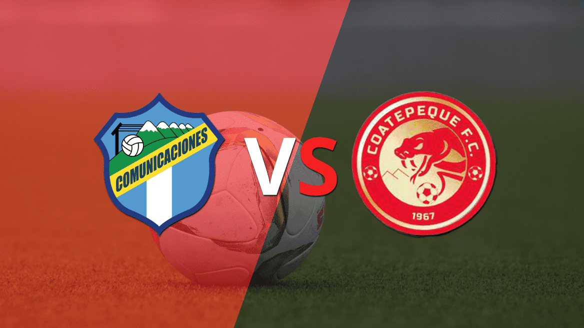 Victoria parcial 2 a 0 de Comunicaciones sobre Dep. Coatepeque