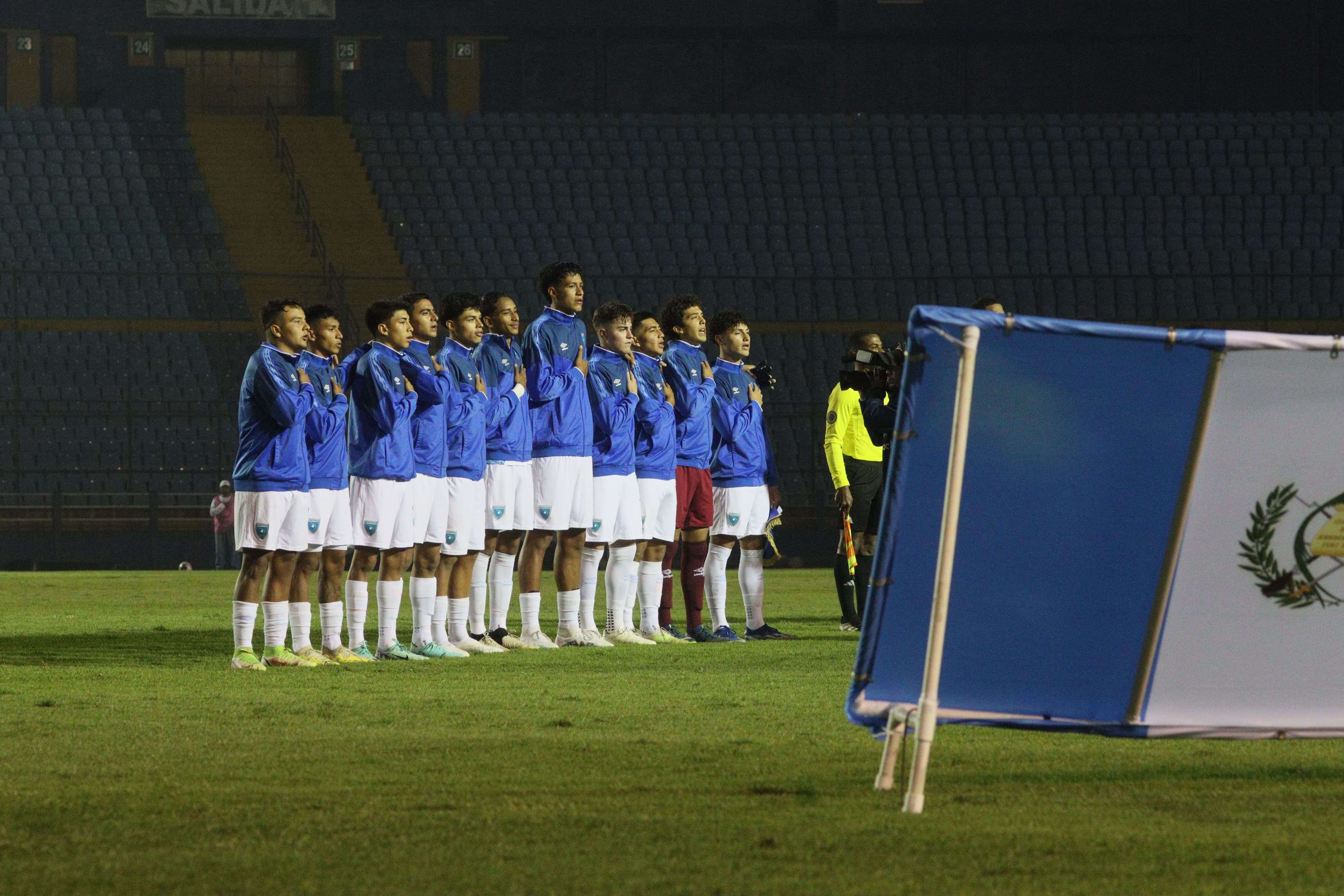 Selección Sub20 de Guatemala en clasificatorio 2024