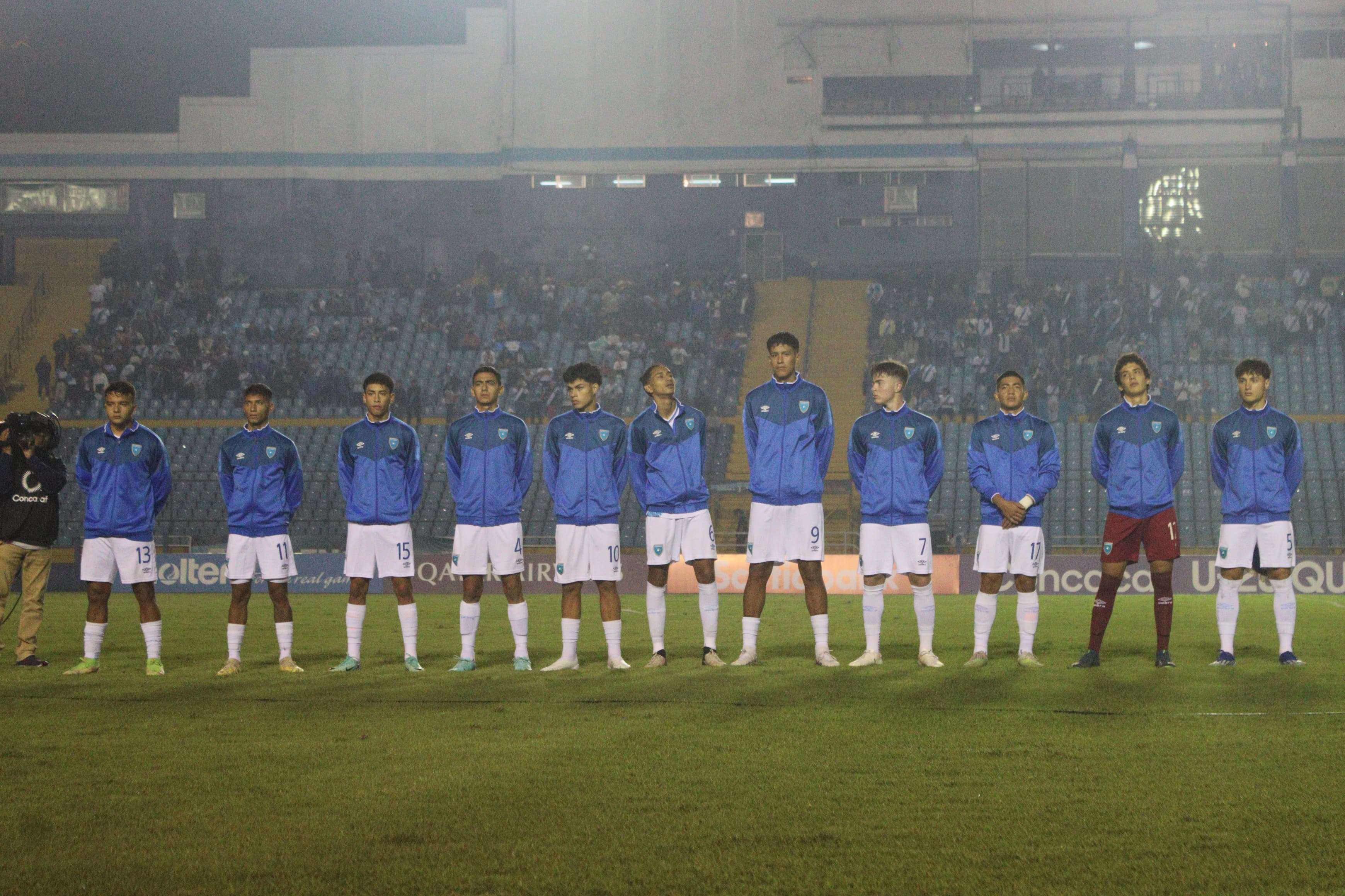 Selección Sub20 de Guatemala en clasificatorio 2024