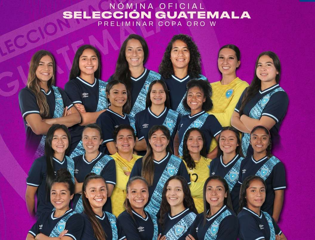 Selección de Guatemala ha confirmado las 22 elegidas para el repechaje ante El Salvador por una plaza a Copa Oro W 2024.