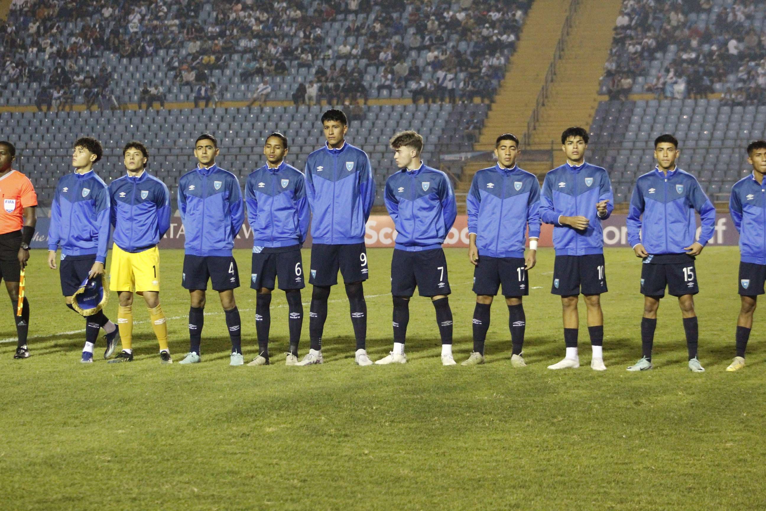 Selección Sub 20 de Guatemala vs Curazao