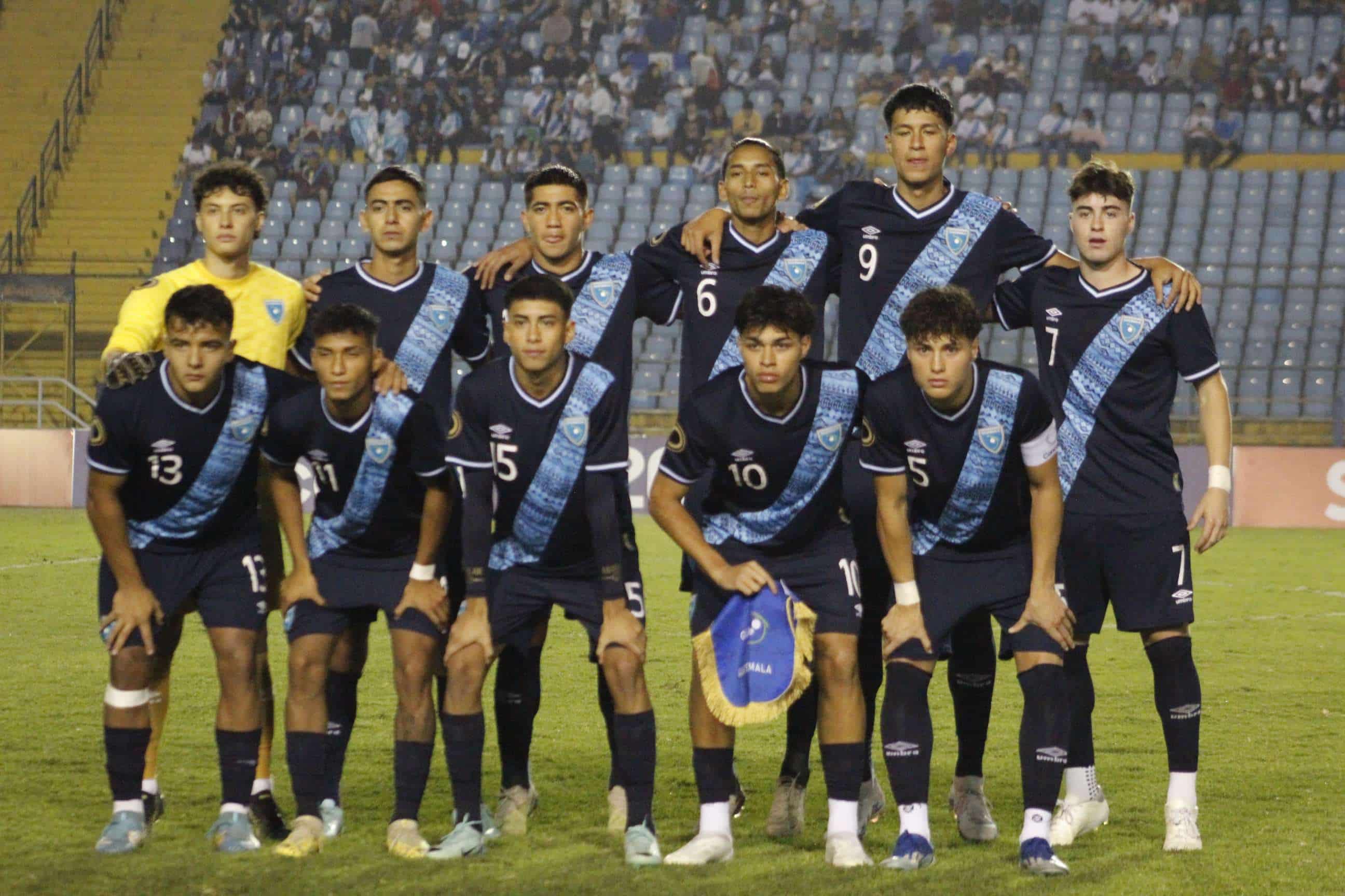 Selección Sub 20 de Guatemala vs Curazao