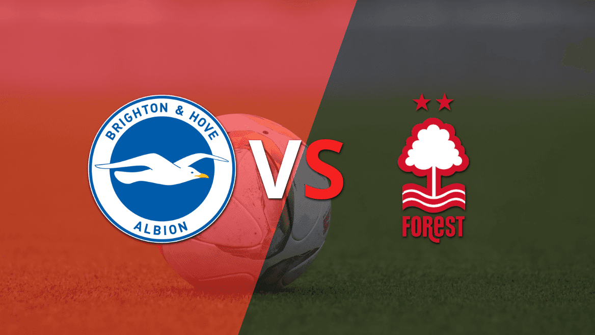 Brighton and Hove es superior a Nottingham Forest y lo vence por 1-0