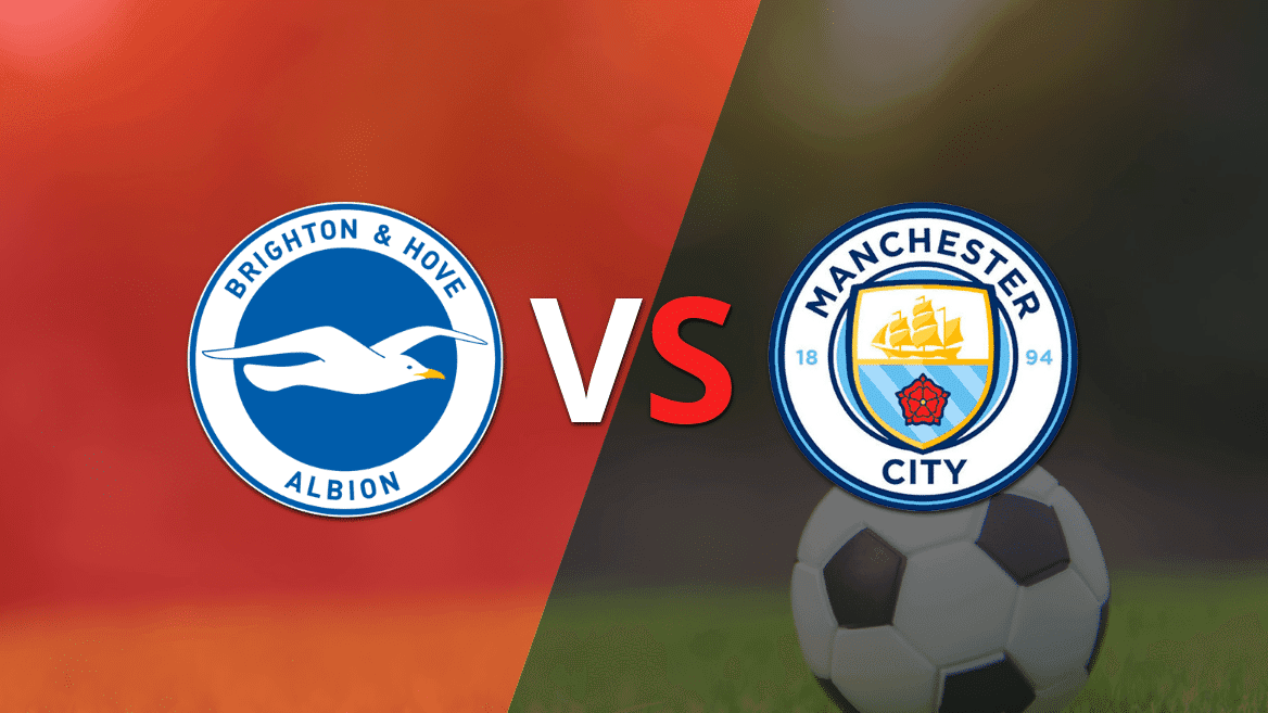 ¡Inició el complemento! Manchester City derrota a Brighton and Hove por 3-0