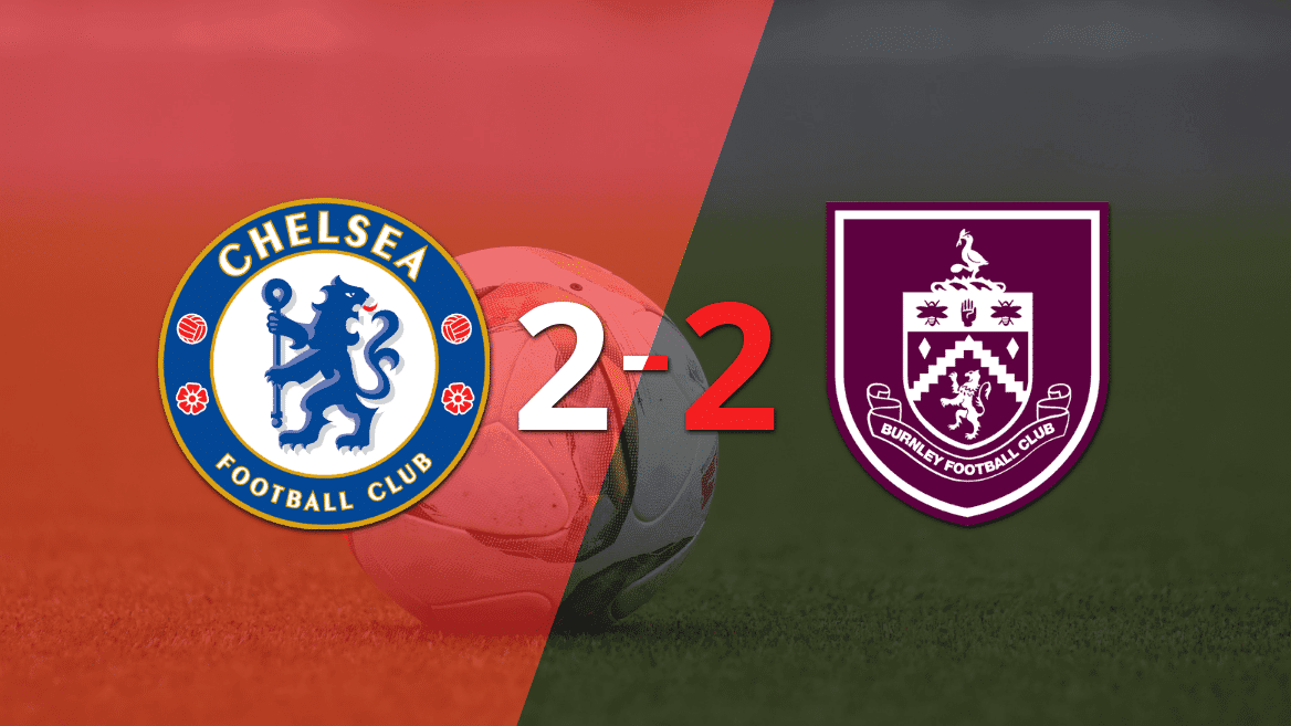 Doblete de Cole Palmer en el empate a 2 entre Chelsea y Burnley