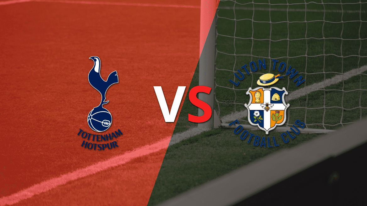 Hay empate en el estadio Tottenham Hotspur Stadium por gol en contra de Luton Town