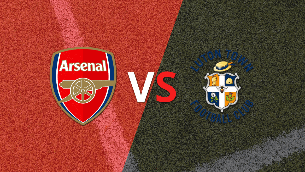 Arsenal es superior a Luton Town y lo vence por 2-0