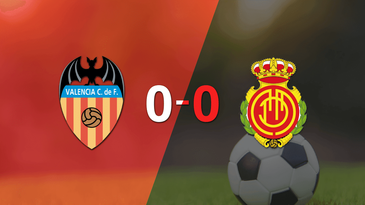 No hubo goles en el empate entre Valencia y Mallorca
