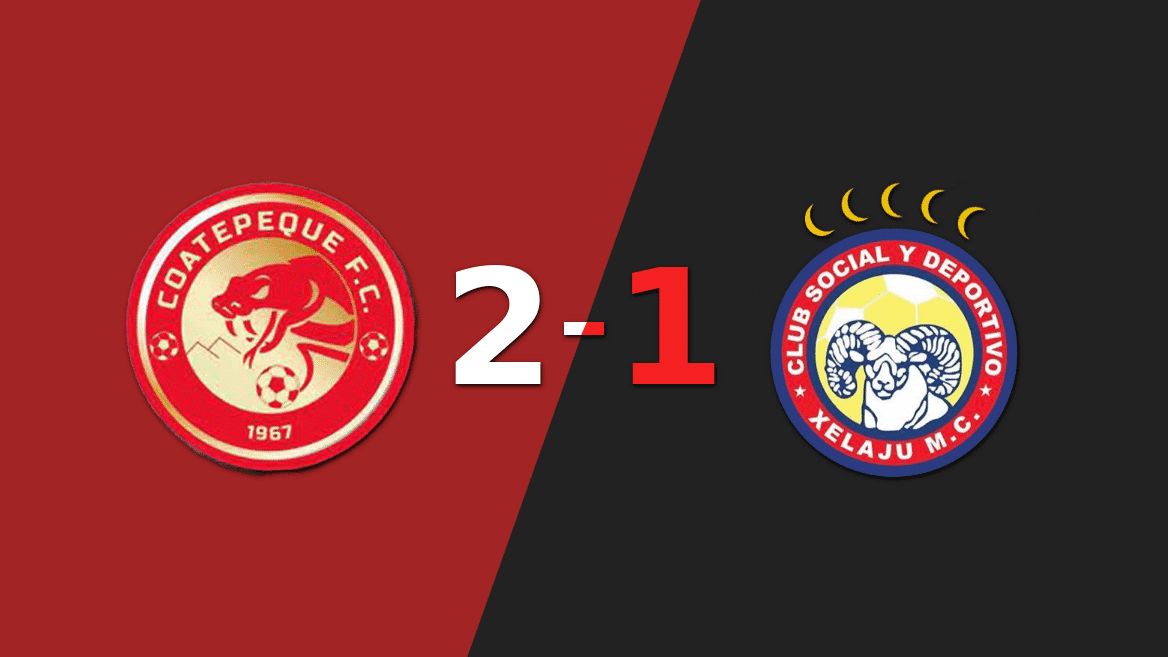 Doblete de Denilson Ocaheta en el triunfo 2-1 de Dep. Coatepeque frente a Xelajú