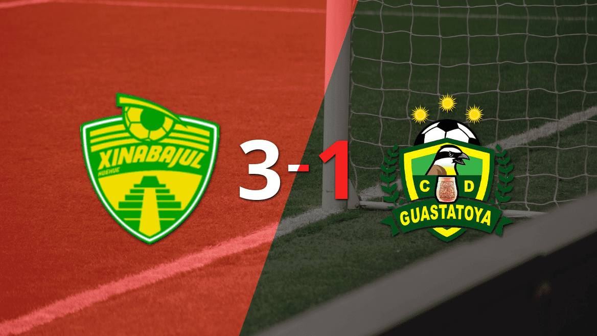 Xinabajul gana 3-1 a Guastatoya con doblete de Tomás Pizarro