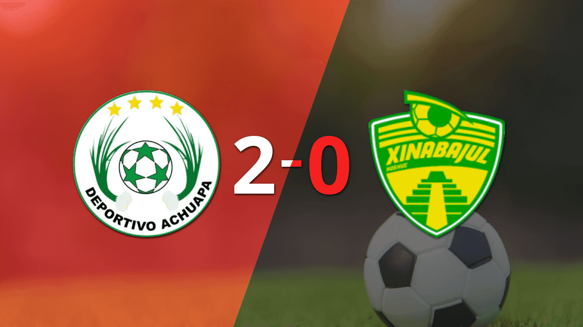 Achuapa dominó a Xinabajul con un 2-0 en un partido electrizante
