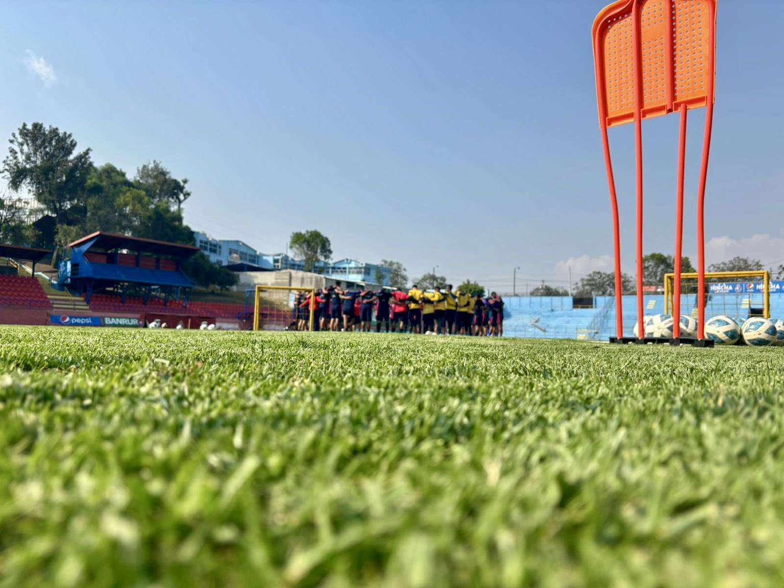 Municipal sigue afinando su trabajo previo a enfrentar a Zacapa y este jueves Sebastián Bini ha definido en alto porcentaje la probable alineación.