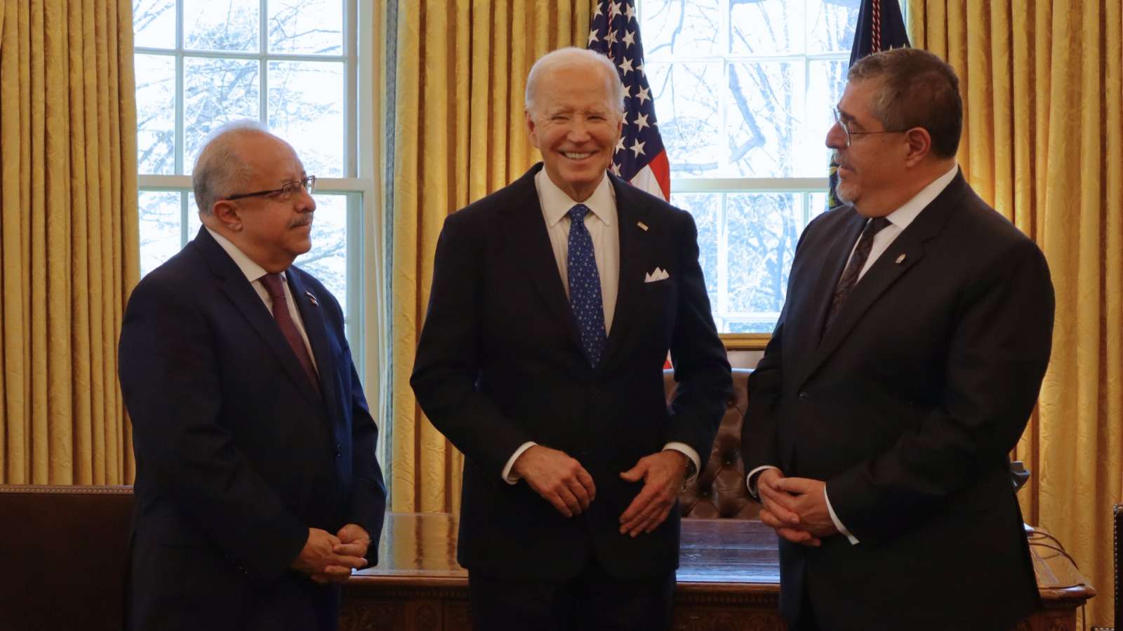 Bernardo Arévalo se reune con Biden