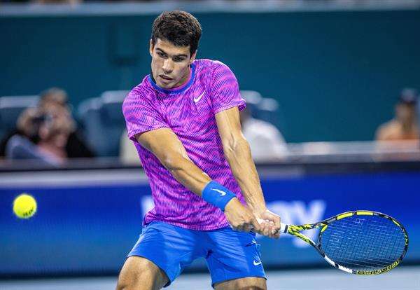 El tenista español Carlos Alcaraz. EFE/Cristobal Herrera-Ulashkevich