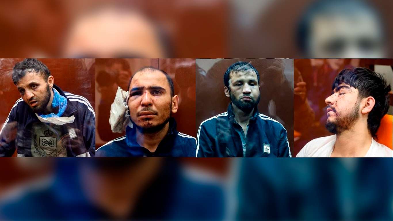 ¿Fueron torturados? Esto dijo el Kremlin (Rusia) sobre el aspecto de los sospechosos detenidos por atentado