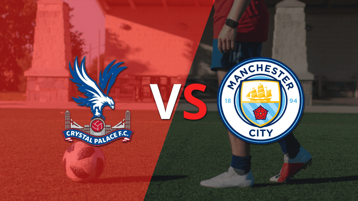 Crystal Palace convierte, pero no le alcanza y pierde por 4 a 2 con Manchester City