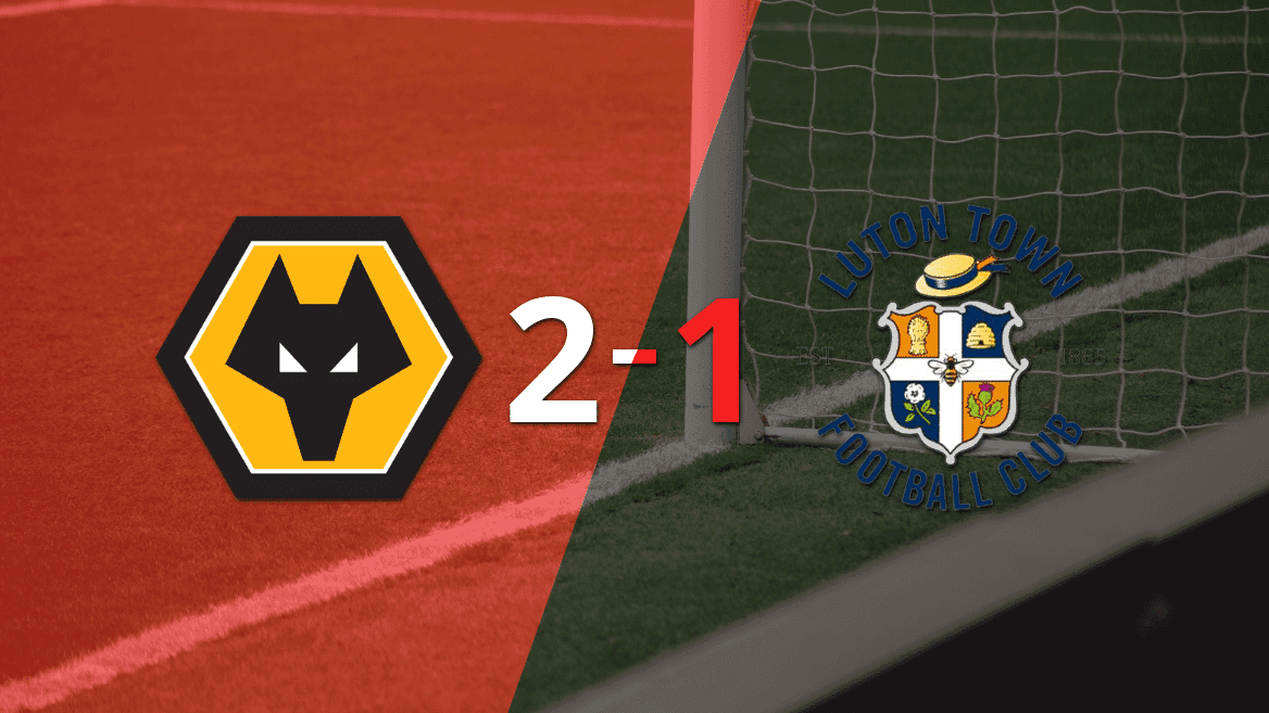 Victoria de Wolverhampton sobre Luton Town por 2-1