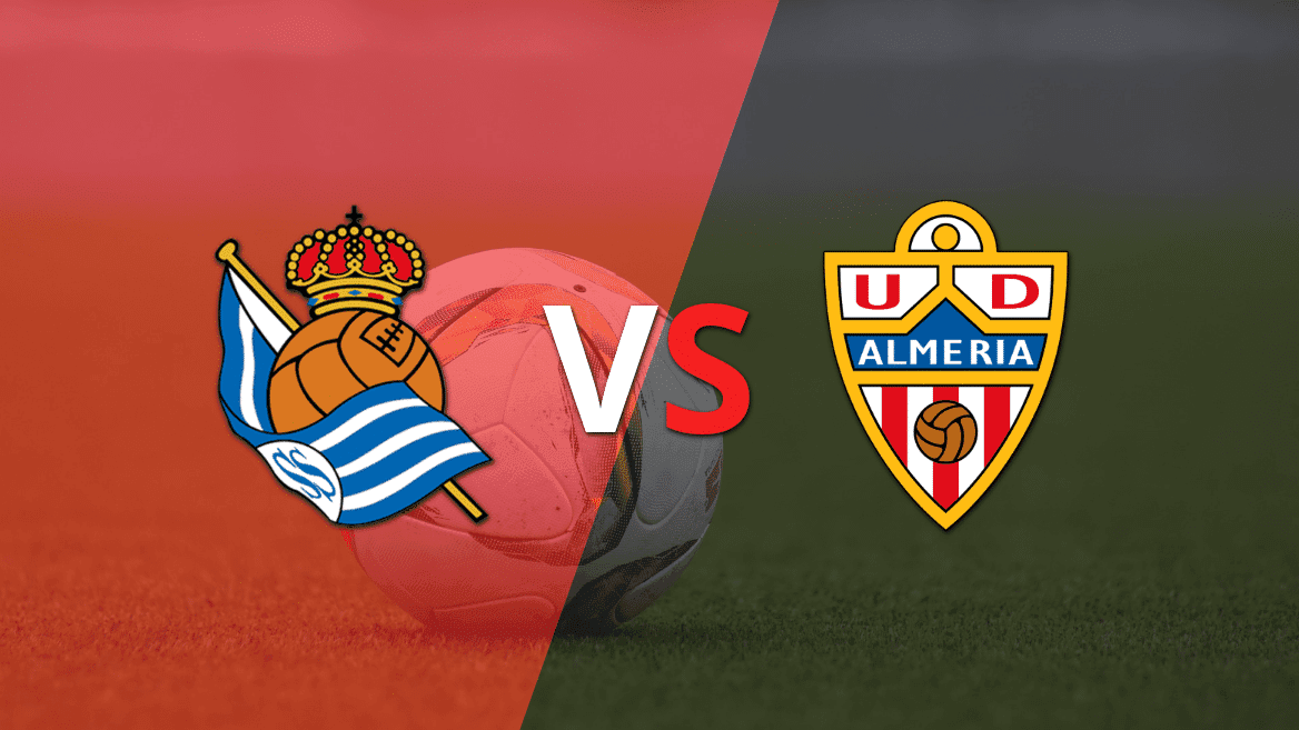 Almería puso el empate 2 a 2 ante Real Sociedad